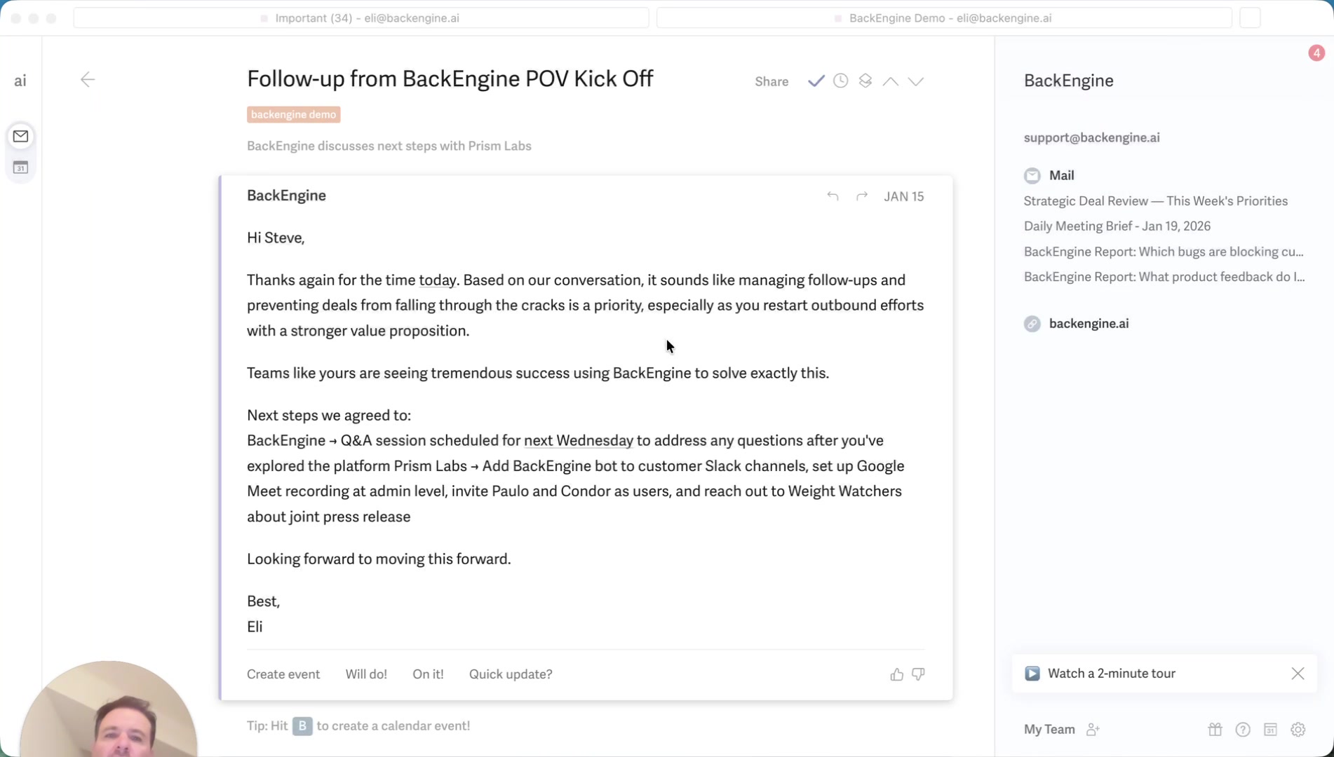 10:00 AM — After the Meeting